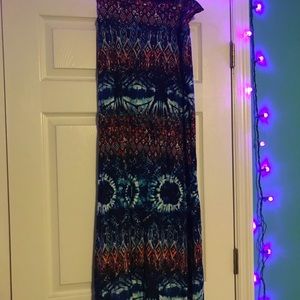 Hot Kiss multi colored maxi skirt